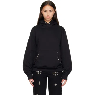 Anna Sui Black Studs Hoodie