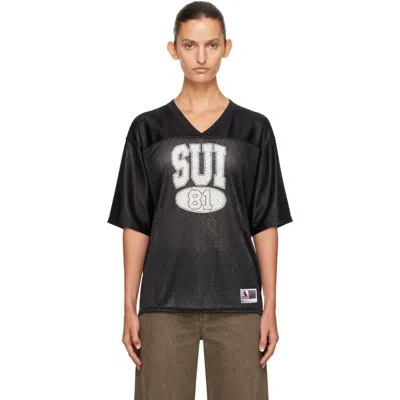 Anna Sui Black 'sui 81' Jersey