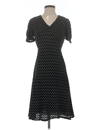 Pre-owned Anna Sui Casual Dress In Black