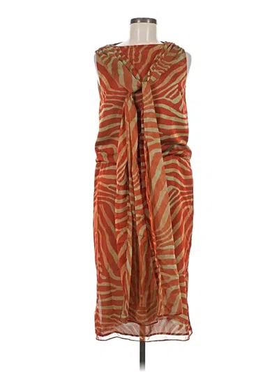 Anna Sui Casual Dress In Orange