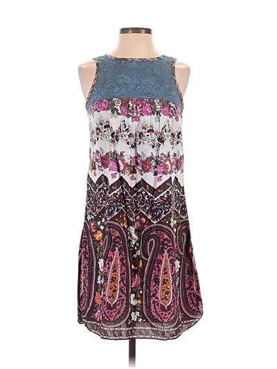 Pre-owned Anna Sui Casual Dress In Purple