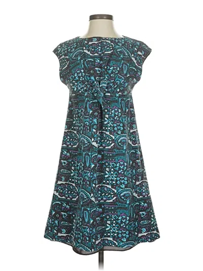 Pre-owned Anna Sui Casual Dress In Teal