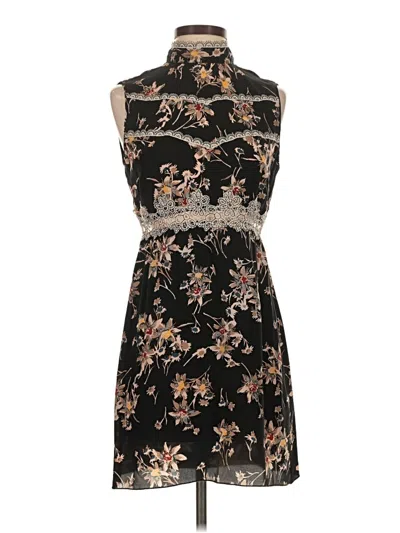 Pre-owned Anna Sui Cocktail Dress In Black