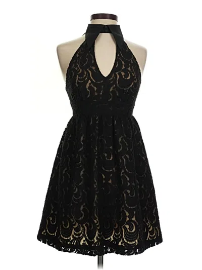 Pre-owned Anna Sui Cocktail Dress In Black