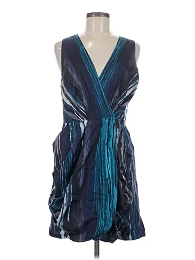 Pre-owned Anna Sui Cocktail Dress In Blue