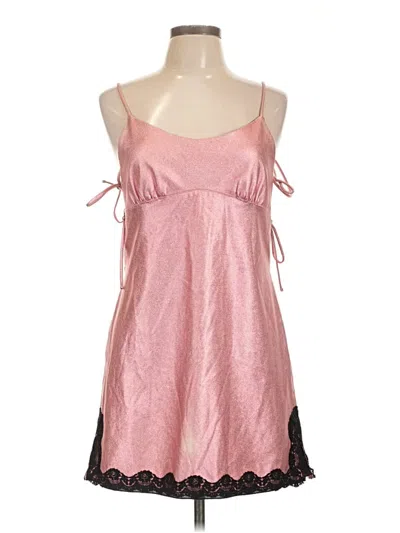 Pre-owned Anna Sui Cocktail Dress In Pink