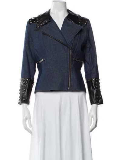 Pre-owned Anna Sui Denim Jacket In Blue