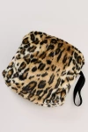 Anna Sui Faux-fur Leopard Muff In Brown
