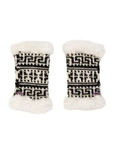Pre-owned Anna Sui Fingerless Gloves In Multi
