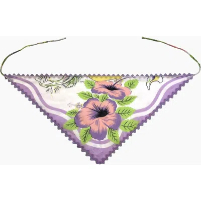 Anna Sui Florida Silk Voile Headscarf
