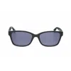 Anna Sui Ladies Black Rectangular Sunglasses As 5094a In ["grey"]