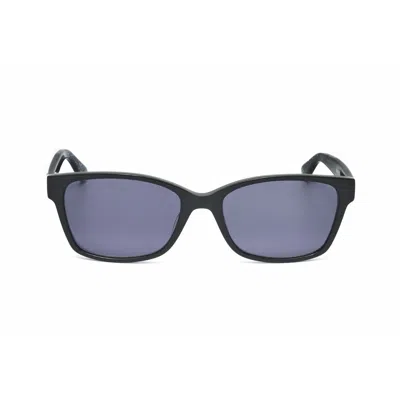 Anna Sui Ladies Black Rectangular Sunglasses As 5094a In ["grey"]