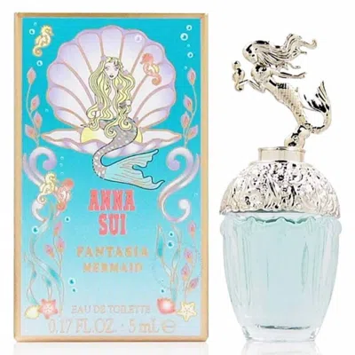 Anna Sui Ladies Fantasia Mermaid Edt 0.17 oz Fragrances 085715291592 In White