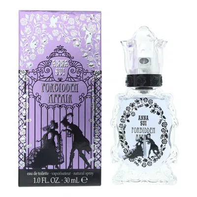 Anna Sui Ladies Forbidden Affair Edt Spray 1 oz Fragrances 085715084026 In Blue