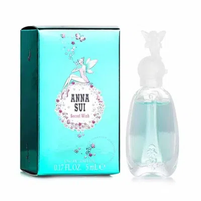 Anna Sui Ladies Secret Wish Edt 0.17 oz Fragrances 085715086259 In Green