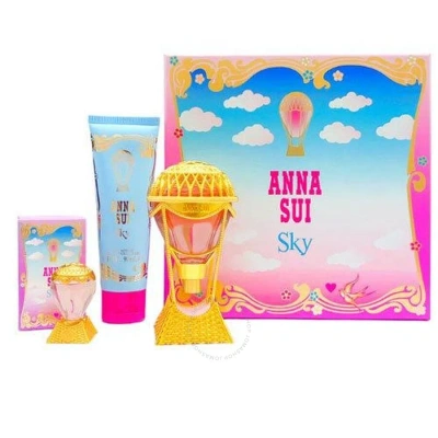 Anna Sui Ladies Sky Gift Set Fragrances 085715292162 In Pink