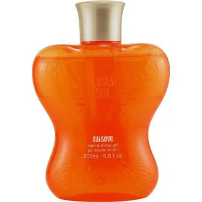 Anna Sui Ladies Sui Love Shower Gel 6.8 oz Fragrances 766124076566 In Orange