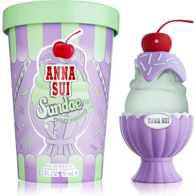 Anna Sui Ladies Sundae Violet Vibe Edt Spray 1.7 oz Fragrances 085715004710