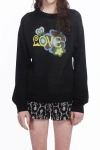 Anna Sui Love Knitwear Sweater In Black Multi