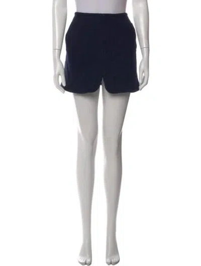 Pre-owned Anna Sui Mini Skirt In Black