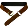 Anna Sui O-ring Belt In Brown