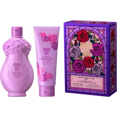 Anna Sui Rose Body Care Set 03 In Transparent