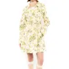 Anna Sui Rosies Posies Eyelet Trench Coat