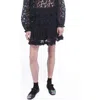 Anna Sui Shadow Blossom Tulle Tiered Petticoat Skirt
