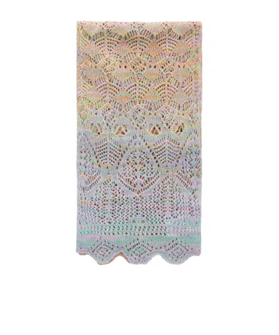 Anna Sui Space Dye Scarf In Multi