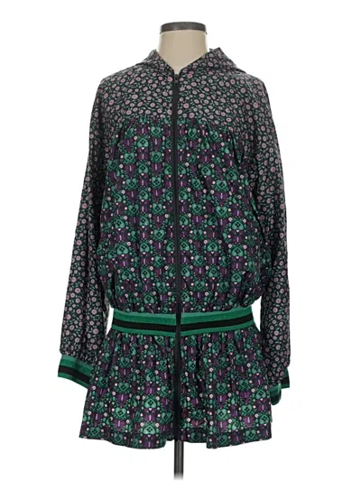 Pre-owned Anna Sui Track Jacket In Green