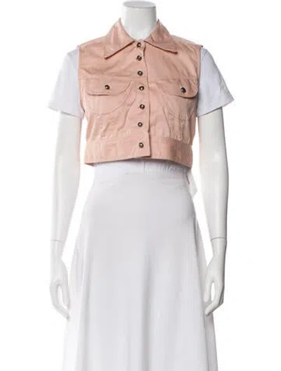 Pre-owned Anna Sui Vintage 1994 Vest In Pink