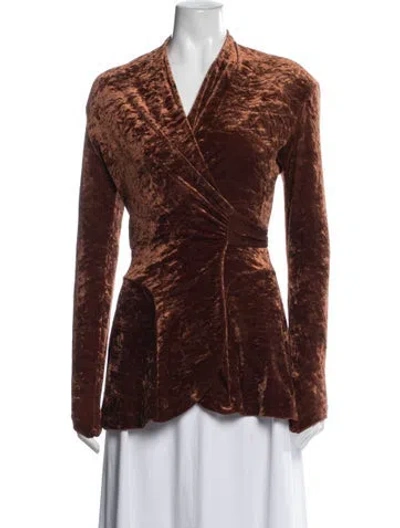 Pre-owned Anna Sui Vintage 2000's Jacket In Brown