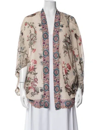 Pre-owned Anna Sui Vintage 2000's Jacket In Neutrals