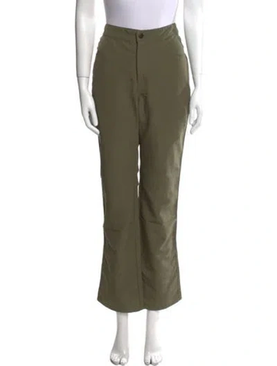 Pre-owned Anna Sui Wide Leg Pants In Green