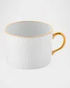 Anna Weatherley 22k Gold Rimmed Tea Cup In Multi