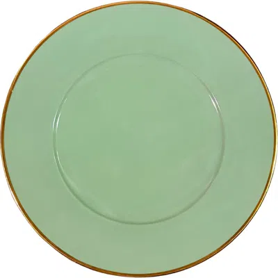 Anna Weatherley Anna's Charger Plate In Green