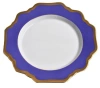 Anna Weatherley Indigo Rimmed Bread & Butter Plate In Indigo Blue