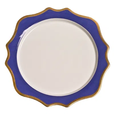 Anna Weatherley Anna's Palette Charger In Blue