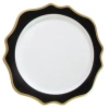 Anna Weatherley Anna's Palette Charger Plate In Black