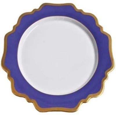 Anna Weatherley Anna's Palette Charger Plate In Blue