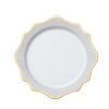 Anna Weatherley Anna's Palette Charger Plate In Gray