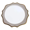 Anna Weatherley Anna's Palette Charger Plate In Gray