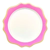 Anna Weatherley Anna's Palette Charger Plate In Purple Orchid