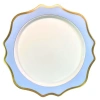 Anna Weatherley Anna's Palette Charger Plate In Sky Blue