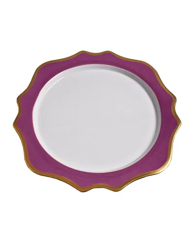 Anna Weatherley Anna's Palette Charger In Purple Orchid