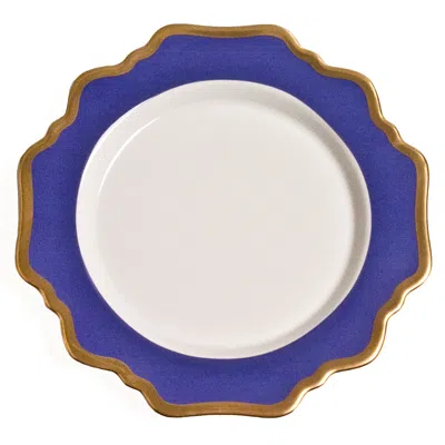 Anna Weatherley Anna's Palette Dinner Plate In Blue