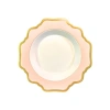 Anna Weatherley Anna's Palette Rim Soup Bowl In Dusty Rose