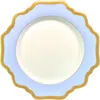 Anna Weatherley Sky Blue Rimmed Bread & Butter Plate