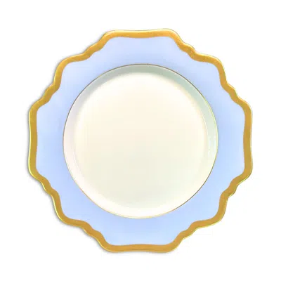 Anna Weatherley Anna's Palette Salad Plate In Blue