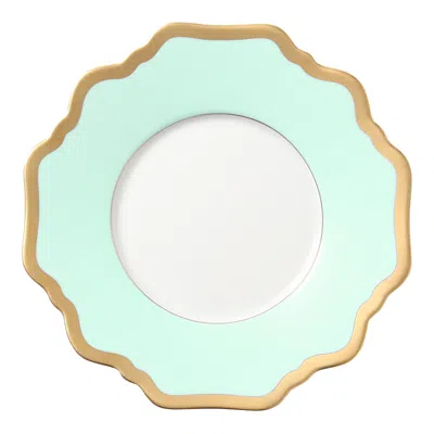 Anna Weatherley Anna's Palette Tea Saucer In Sky Blue